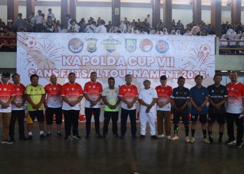 Polda Bengkulu Gelar Turnamen Futsal Kapolda Cup, Diikuti 106 Tim Pelajar se-Sumatra