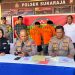 Polsek Sukaraja Bekuk 3 Pelaku Pencurian, Satu di Antaranya Masih di Bawah Umur