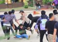 Demo di DPRD Bengkulu Berakhir Ricuh, Polisi Gunakan Gas Air Mata dan Tangkap Mahasiswa