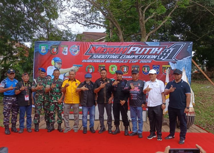 Perbakin Bengkulu Gelar Lomba Menembak, Gubernur Helmi Dorong Target Emas