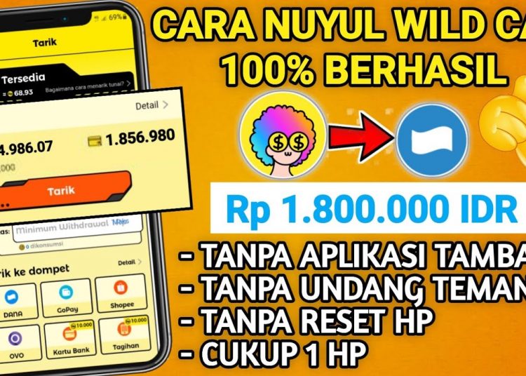 Wild Cash: Game Penghasil Saldo DANA Tercepat 2025, Terbukti Membayar Tanpa Deposit!