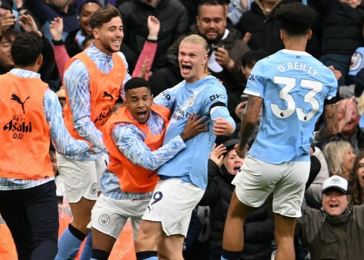 Hajar Manchester United 3-0, The Citizens Berhasil Naik 8 Peringkat di Papan Klasemen