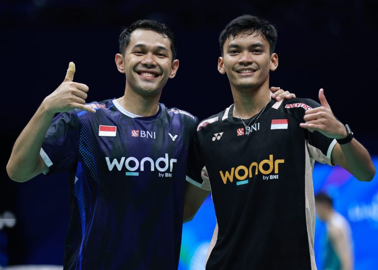 Menang Meyakinkan Atas Ganda Malaysia, Fajar/Fikri Ke Semifinal China Masters 2025