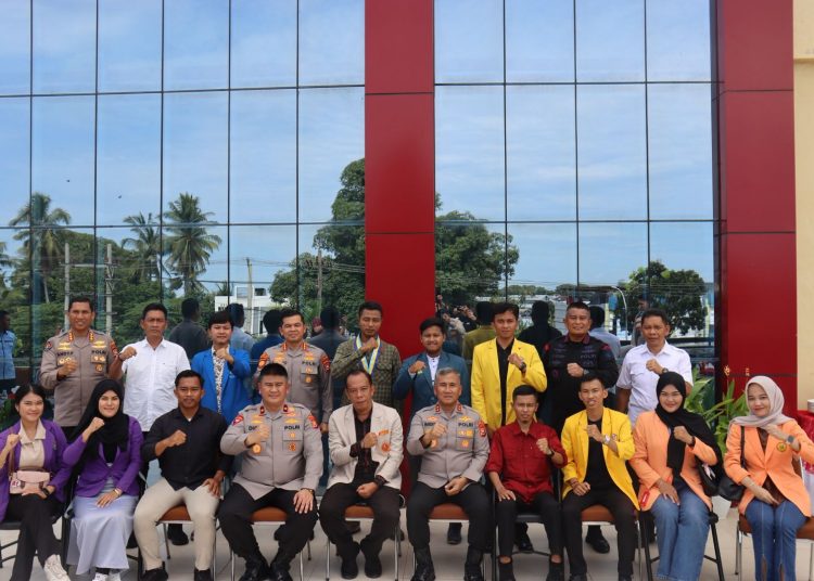 Kapolda Bengkulu Ajak Mahasiswa dan OKP Jaga Stabilitas Keamanan Daerah