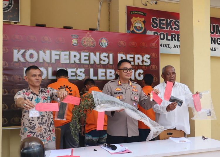 Demi Selamatkan Generasi Muda, Kapolres Lebong Minta Warga Segera Lapor Narkoba