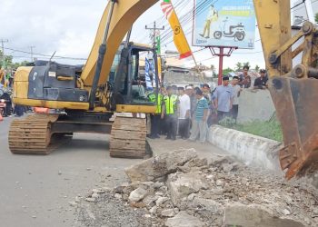 Atasi Banjir, Jembatan di Kebun Tebeng Dibangun Ulang, Jalan Ditutup Dua Bulan