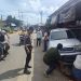 Kecelakaan Beruntun di Manna, Dua Mobil Hantam Warung Warga Hingga Rusak Parah