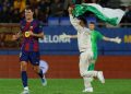 Bendera Palestina Warnai Pertandingan Barcelona Vs Getafe