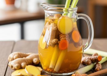 Manfaat Rutin Minum Air Rebusan Jahe, Kunyit, dan Serai untuk Kesehatan