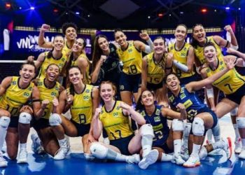 Gebuk Jepang 3-2, Brasil Raih Perunggu di Kejuaraan Dunia Voli Putri 2025