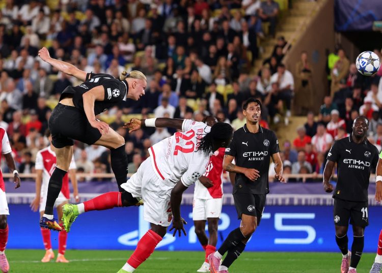 Ukir Sejarah Kala Manchester City Bertandang Ke AS Monaco, Haaland Lampaui Rekor Henry di Liga Champions