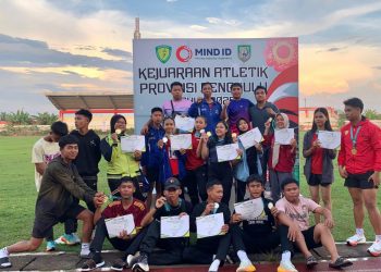 Borong 6 Emas, 5 Perak, dan 1 Perunggu, Kabupaten Lebong Raih Juara Umum Kejurda Atletik Disabilitas Tingkat Provinsi