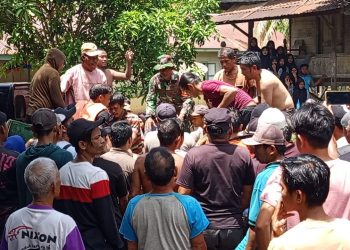 Ditemukan Tak Bernyawa Setelah Sehari Hilang, Jasad Sauti Dievakuasi dari Aliran Sungai Lelangi