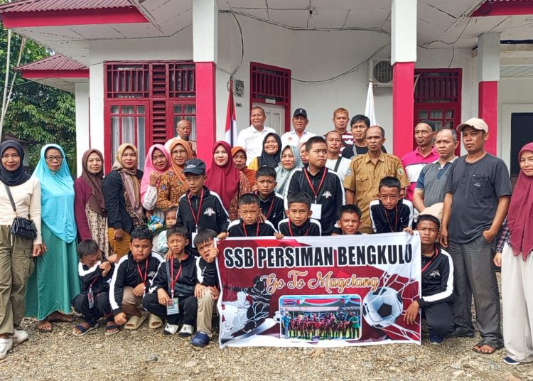 Target Prestasi Nasional, KONI Bengkulu Selatan Lepas SSB Persiman U-12 ke Magelang