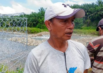 Cegah Abrasi Sungai Kedurang, Desa Sukarami Disiram Dana BNPB Rp3,4 Miliar untuk Dinding Penahan