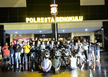 Gasak 4 Motor di Berbagai Lokasi, Tiga Pelaku Pencurian di Bengkulu Diringkus Usai Kecelakaan saat Dikejar