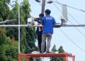 Lampu High Mast 20 Meter Siap Terangi Dua Titik Padat Lalu Lintas Kota Bengkulu, Mulai Beroperasi Akhir 2025