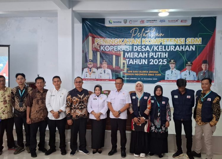 Pj Sekda Rejang Lebong Buka Pelatihan, 156 Koperasi Merah Putih Diperkuat