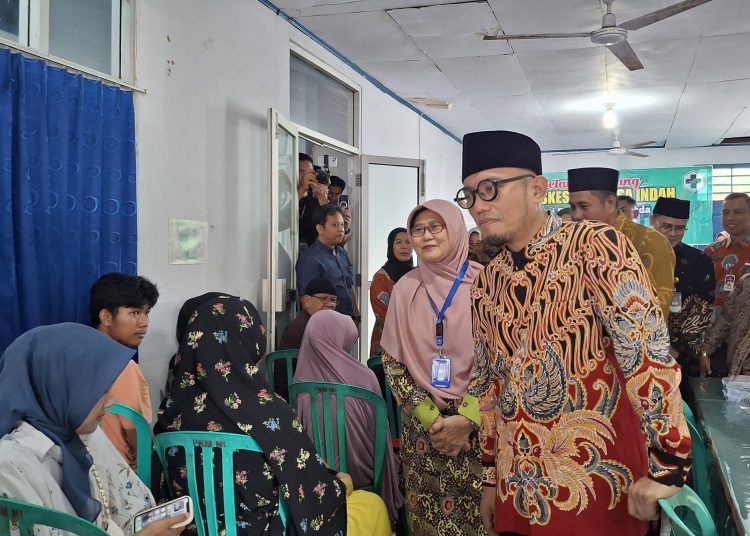 Wamen Haji Tinjau Pemeriksaan Kesehatan Calon Jamaah di Bengkulu