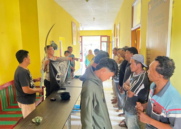 Resahkan Warga Sambil Bawa Celurit 1 Meter, Geng Motor ‘Muning Agung Misteri’ Diringkus Polisi