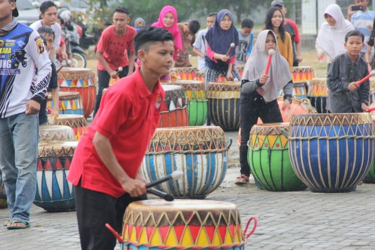 500 Pemain Dhol Meriahkan Peresmian Belungguk Point