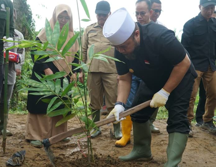 Bengkulu Siap Jadi Wilayah Konservasi Hutan, Gubernur Helmi Hasan Pimpin Gerakan Tanam 49.280 Bibit Pohon