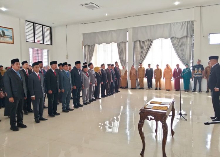 Kabinet Baru Benteng, Bupati Rachmat Riyanto Lantik 21 Pejabat Eselon II, Ini Daftar Lengkapnya