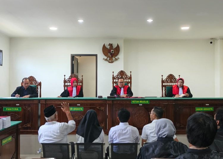 Sidang Perdana Korupsi Pembebasan Lahan Tol Bengkulu–Taba Penanjung, Empat Terdakwa Didakwa Rugikan Negara Rp 7,2 Miliar