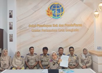 BPN Kota Bengkulu Ubah Alur Pendaftaran Sertifikat Tanah, Tingkatkan Efisiensi Layanan
