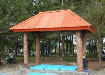 Pemkot Bengkulu Siapkan 120 Gazebo Geatis, Percantik Kawasan Wisata Pantai Panjang