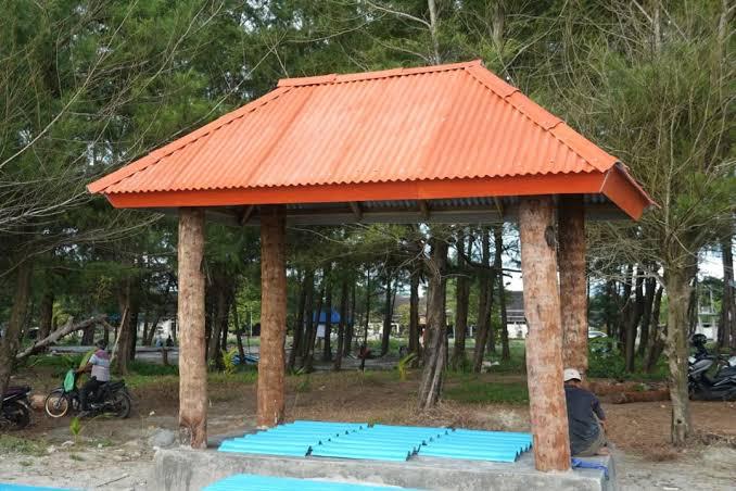 Pemkot Bengkulu Siapkan 120 Gazebo Geatis, Percantik Kawasan Wisata Pantai Panjang