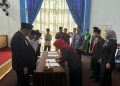 Wakil Wali Kota Pimpin Mutasi Pejabat di Lingkungan Pemkot Bengkulu