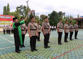 Sejumlah Pejabat Polres Bengkulu Utara Berganti