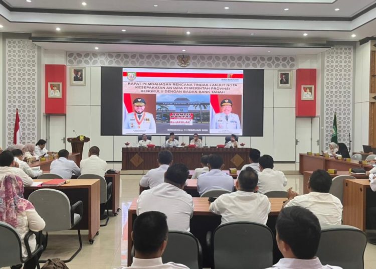 Pemprov Bengkulu Siapkan 20 Lokasi Eks HGU untuk Dikelola Bank Tanah