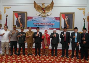 Herwan Antoni Dilantik sebagai Sekdaprov Bengkulu, Siap Total Dukung Program Bantu Rakyat