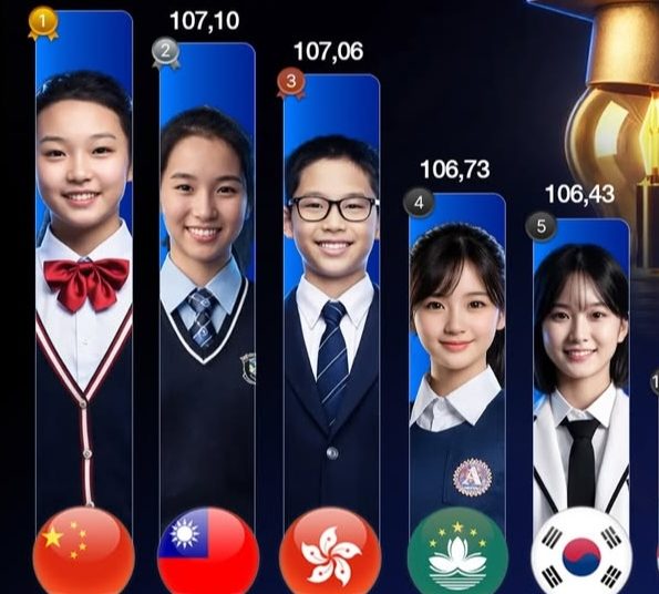 5 Negara dengan IQ Tertinggi di Dunia 2026, China Jadi Top 1