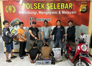 Kabur ke Empat Lawang, Pelaku Bobol Bengkel di Pagar Dewa Dibekuk Tim Opsnal Polsek Selebar
