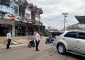 Masih Banyak yang Bingung, Dishub Kota Bengkulu Sosialisasi Jalur One Way di Kawasan Pasar Minggu