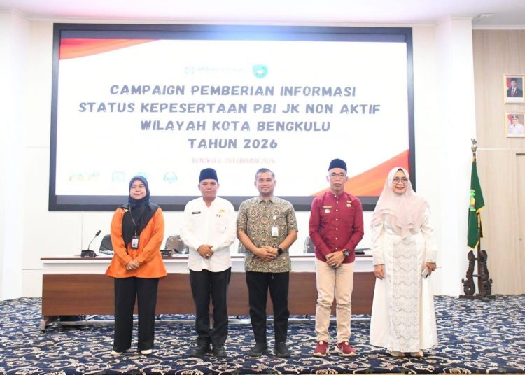 15.500 Peserta PBI-JK di Bengkulu Dinonaktifkan, Pemkot dan BPJS Siapkan Langkah Reaktivasi